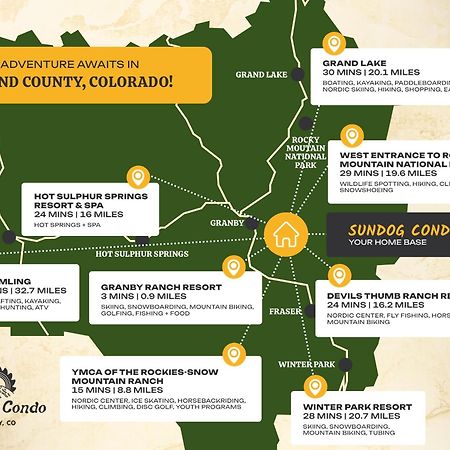 Sundog Condo In Granby Ranch Luaran gambar